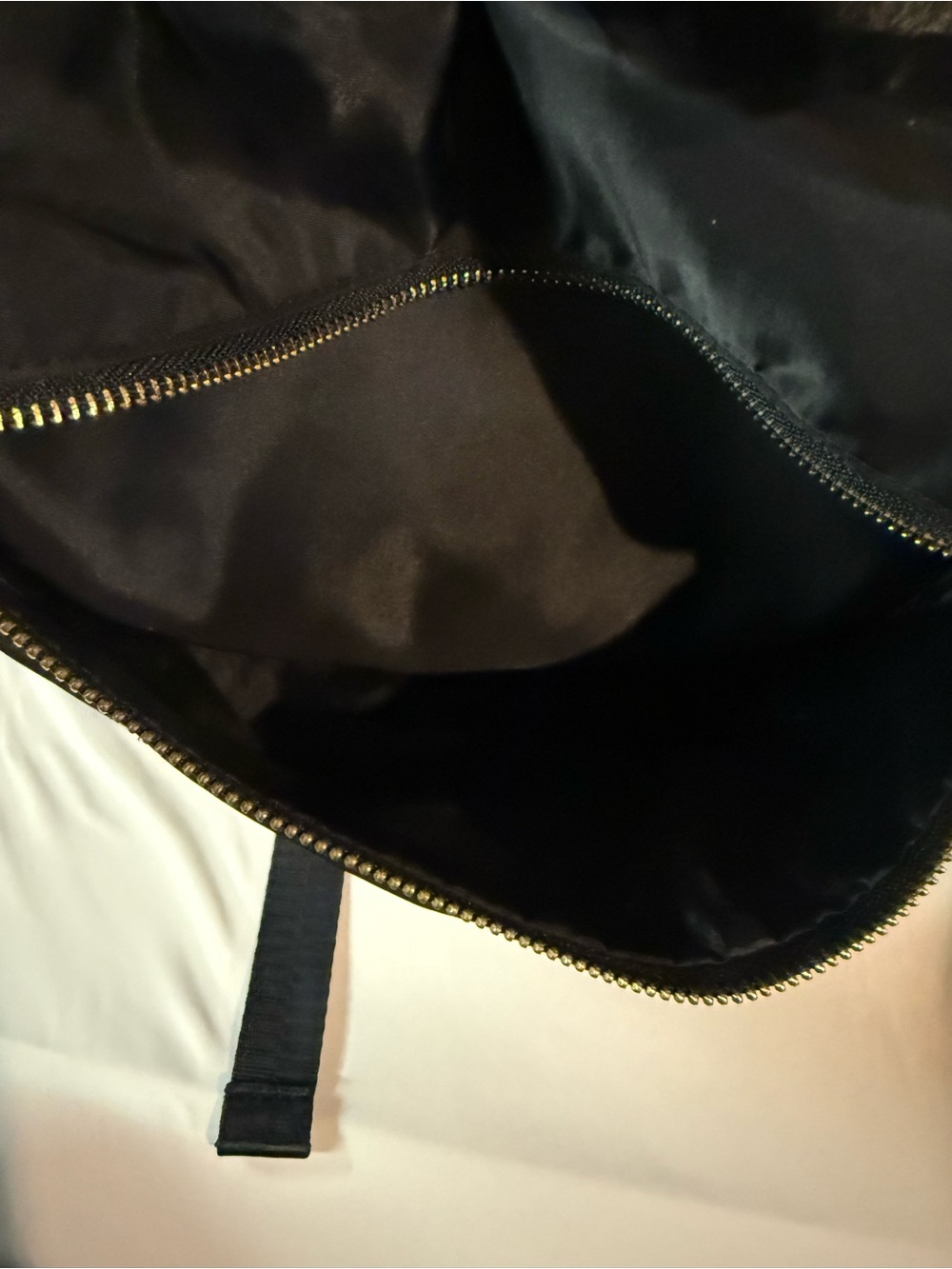 a new day Black Nylon Tote Backpack with Gold Hardware - Picture 7 of 7